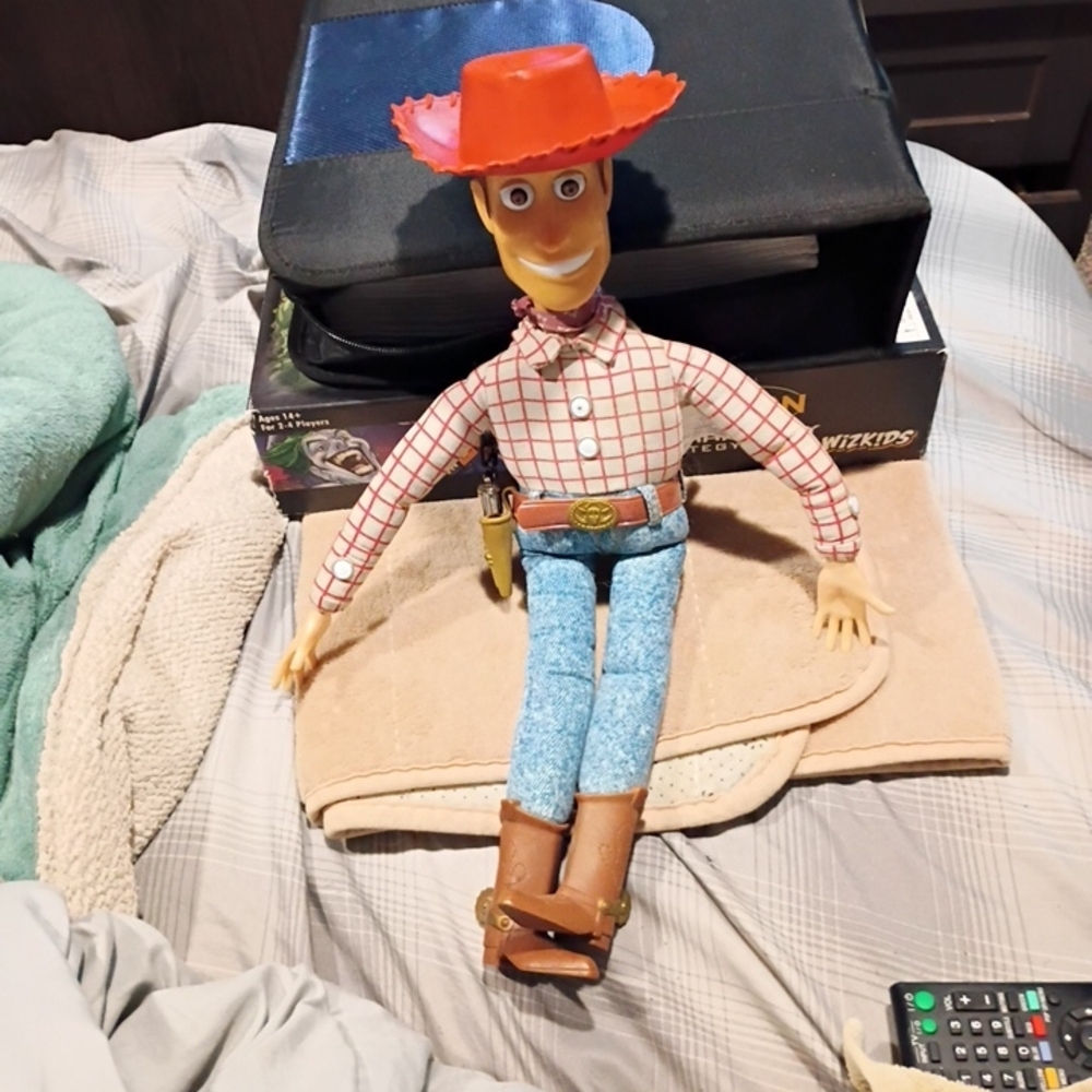 Woody Cowboy Doll 16" Thinkway Talking Toy Tested And Working 1995